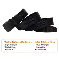 Unisex Plus size LONG 170 160 150 140 130 120 110cm Military Automatic Buckle Nylon Belt Men Women Outdoor  Tactical Canvas Belt