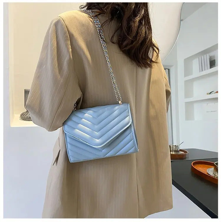 Single Shoulder Retro Fashionable Small Square Bag Crossbody Handbag