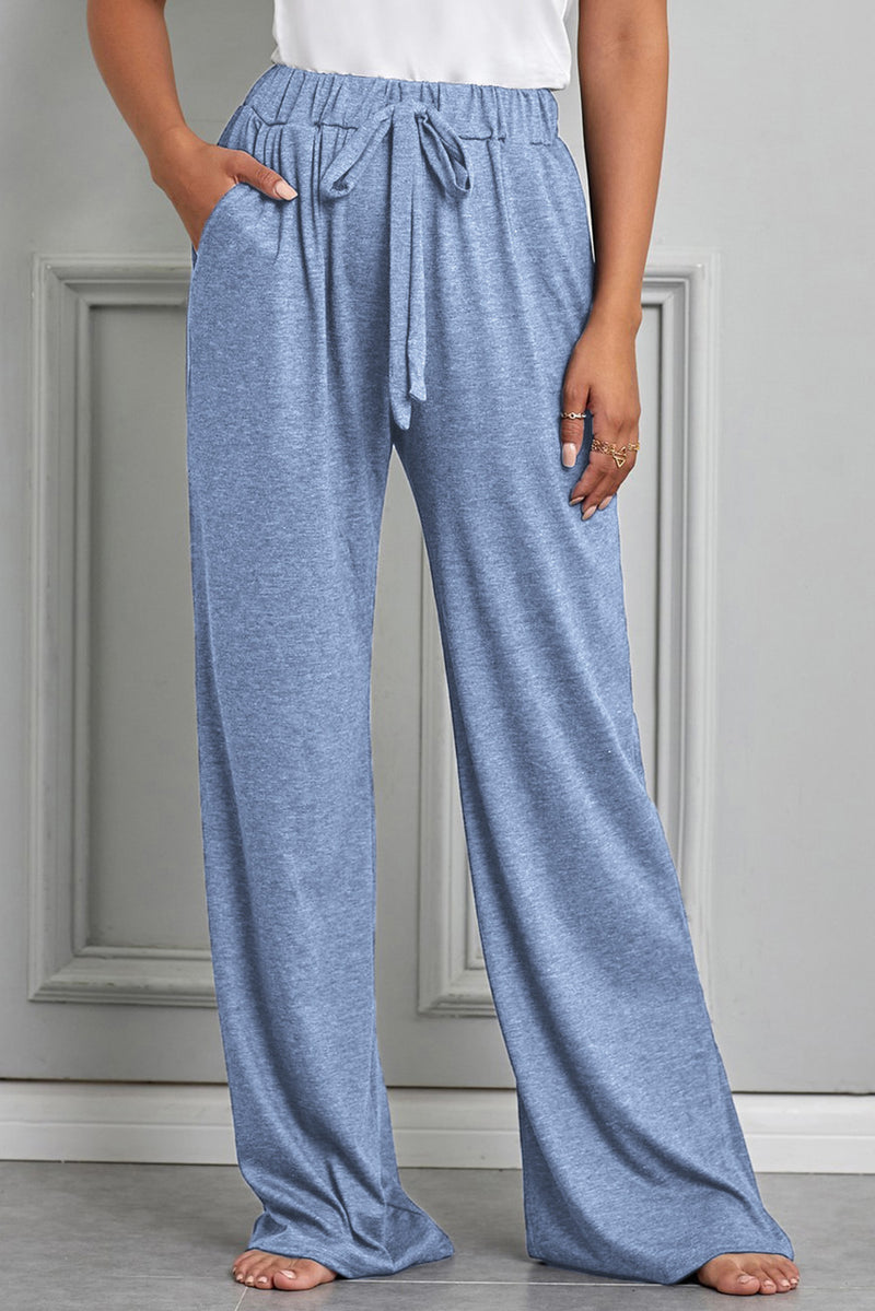 Blue Drawstring Lounge Pants