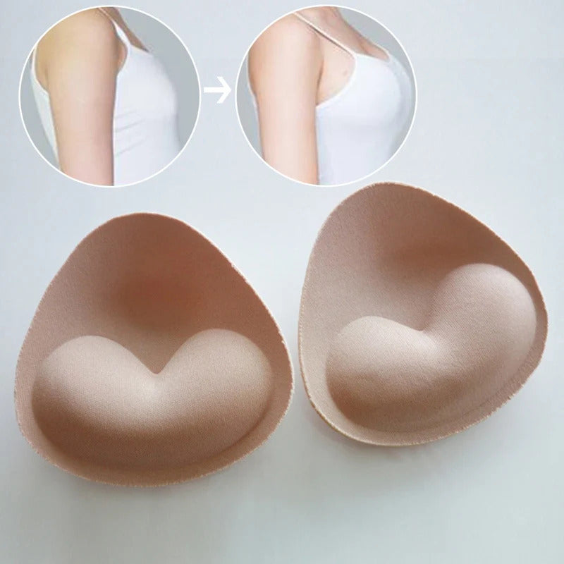 Bikini Chest Pad Bikini Set Push Up Padded Bikinis Swimsuit Women Swimwear Women Silicone Thicker Breathable Sponge Bra Pad