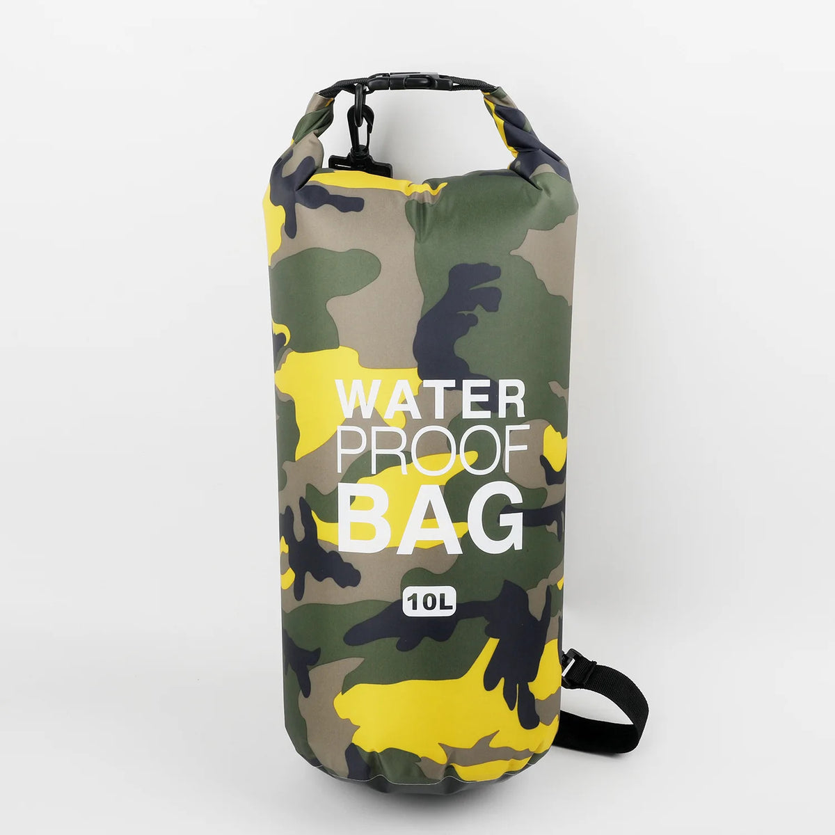 2/5/10/15/30L Outdoor Camouflage Waterproof Dry Bags Portable Rafting Diving Dry Bag Sack PVC Swimming Bags for River Trekking