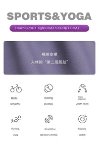 S-3XL Women's Tracksuit Jacket Slim Fit Long Sleeved Fitness Coat Yoga Tops With Thumb Holes Gym Jacket Workout Sweatshirts2024