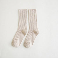 5 Pairs Cute Smiling Print Socks, Comfy & Soft Crew Sports Socks, Women's Stockings & Hosiery