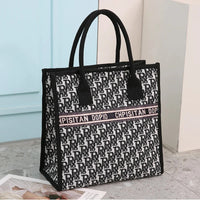 New Arrival! Fashionable Top-handle Bag with Cute Cat Pattern Large Capacity Mommy Bag for Women, Perfect for Work and Commuting