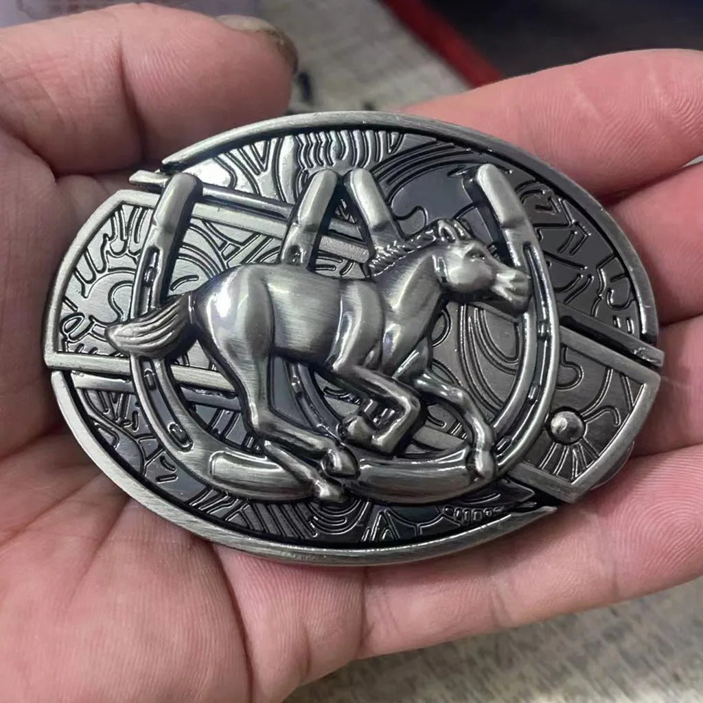 Fashionable and popular retro multi-functional animal belt buckle clothing accessories