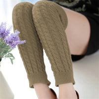 New Japanese Lolita Sweet Girl Leg Warmer Knit Socks Wool Ball Knitted Foot Cover Cosplay Women Autumn Winter Heap Heap Socks