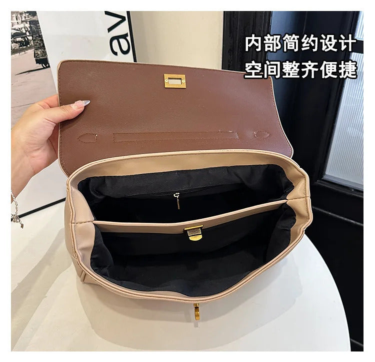 New Crossbody Bags French Style Women's Retro Trend Advanced Axillary Bag Retro Fashion Leisure Versatile Commuter Shoulder Bags