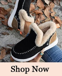 Women's Winter Boots Low Heels Women Boots With Fur Warm Winter Shoes Women Snow Boots Ankle Botas Mujer Winter Footwear Female