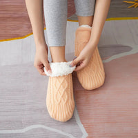 Fall and Winter Floor Socks Home Warm Women Men Socks Snow Socks Sleep Carpet Socks Slippers Socks Men Non-slip Yoga Socks 2024