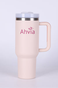 Pink 40oz Insulated Reusable Stainless Steel Trumbler