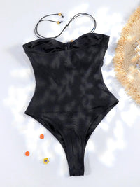 Rinabe Hollow Out One Piece Set Black Swimsuit Women Sexy Swimwear 2024 Bodysuit Female Summer Beachwear