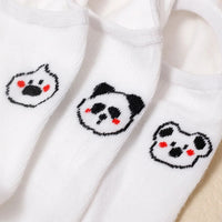 1-5Pairs Cotton Short Sock Cartoon 3D Cat Puppy Dog Animal Socks Harajuku Kawaii Women Girls Anklet Socks Breathable Casual Sox