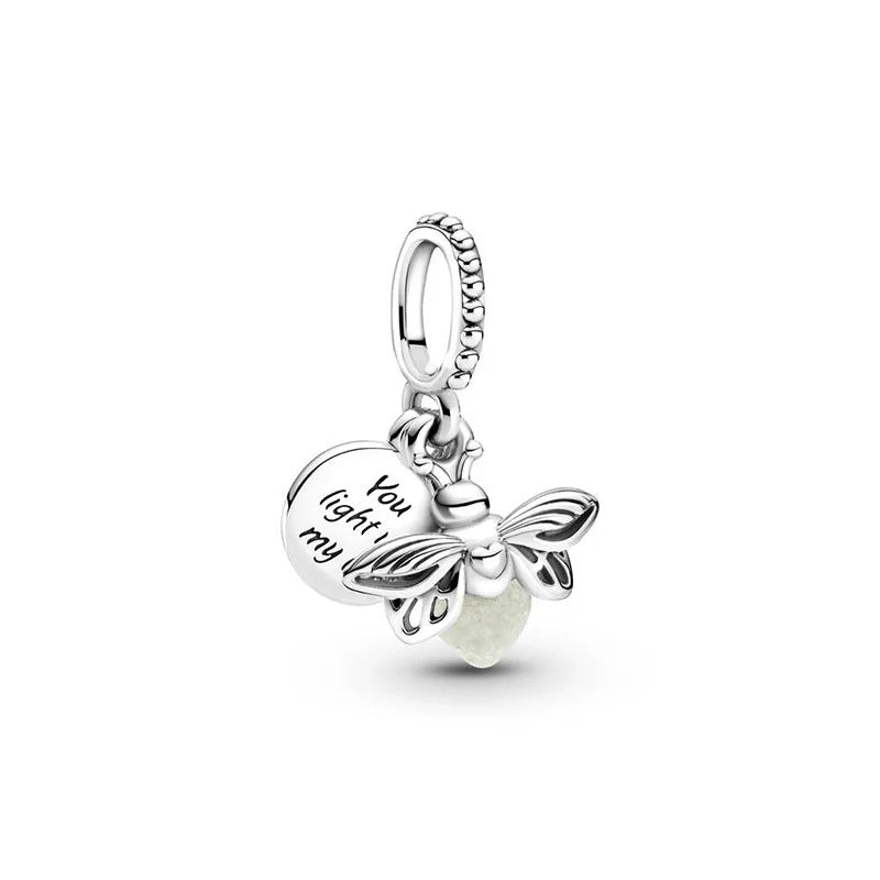 2024 New 925 Sterling Silver Bulb Small Turtle Charm Pendant Collection Fit Original Pandora Bracelet Women Jewelry Gift DIY