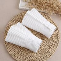 Delicate Detachable Fake Hand Sleeves Comfortable Decorative False Wrist Cuffs Soft Easy To Wear Women Cuff Extension Sweater