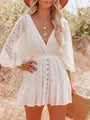 Summer White Dress For Woman 2023 Trendy Casual Beachwear Cover-ups Outfits New Boho Hippie Chic Long Maxi Dresses Elegant Party