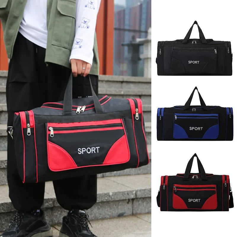 Oxford Fitness Bag Large Capacity Yoga Sports Backpack Waterproof Multifunctional Adjustable Shoulder Strap for Outdoor Football