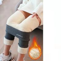 Winter Warm Leggings Women Adding Velvet and Thickening Leggings Small Feet Pencil Pants Outdoor Wearling Casual Stretchy Pants