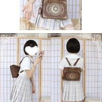 Y2K Korean Gothic Square Black Shoulder Bag Harajuku Vintage Aesthetic Purses Luxury Designer Handbags Messenger Tote Bags Women