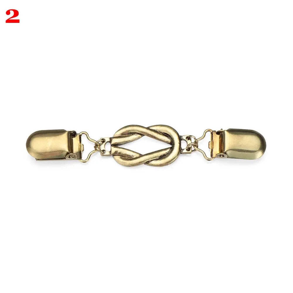 New Design Dresss Clips Back Cinch Set Elastic Clothes Clip to Tighten Dress Fashion Accessories for Women Kids