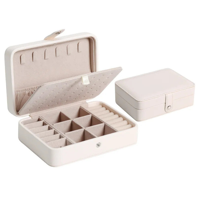 Leather Jewelry Box Organizer Jewelry Display Jewelry Boxes and Packaging Ring Box Suitable for Earrings and Rings