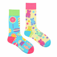 1 Pair Man Women Sock Original AB Tide Socks Colorful Socks Flowers Fruits Candy Cotton Socks Daily Friend Get-together Gifts