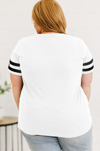 White But Did You Dye Easter Bunny Graphic Plus Size Tee