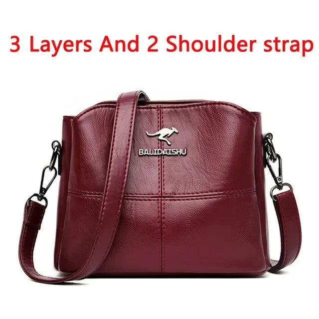 Genuine Brand Leather Sac Luxury Handbags Women Bags Designer Shoulder Crossbody Hand Bags for Women 2022 Purses and Handbags