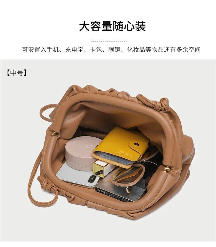 Luxury Soft Pu Leather Women Shoulder Bag High Quality Small Crossbody Bags for Women Fashion Female New Handbags Messenger Bags