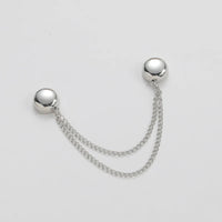 1PC Exquisite Chain Brooch Buckle Magnetic Clothing Clips Nail free Clothes Scarf Trouser Legs Cuff Buckle Buttons Sewing Supply