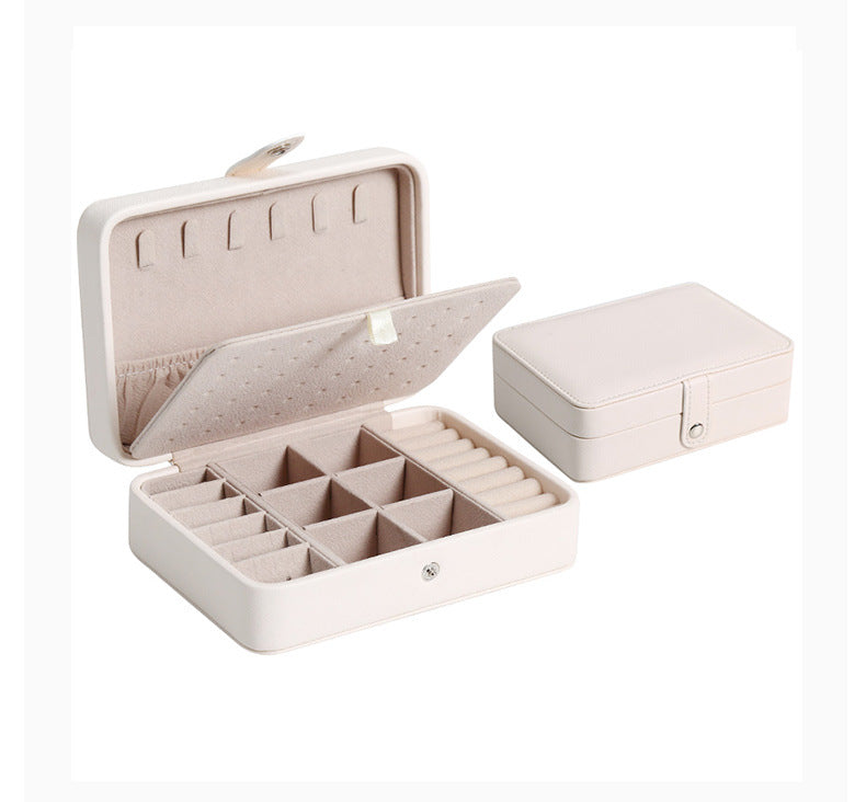 Leather Jewelry Box Organizer Jewelry Display Jewelry Boxes and Packaging Ring Box Suitable for Earrings and Rings