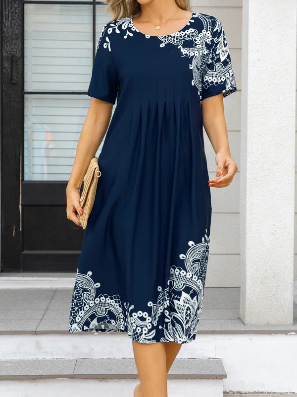 Plus Size Fashion Elegant Women Dress Loose Casual Dress Women Dress New Temperament