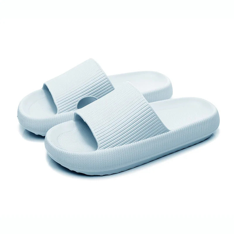 Women Thick Platform Cloud Slippers Indoor Home Eva Soft Sole Pillow Slides Sandals Woman 2023 Summer Non Slip Beach Flip Flops