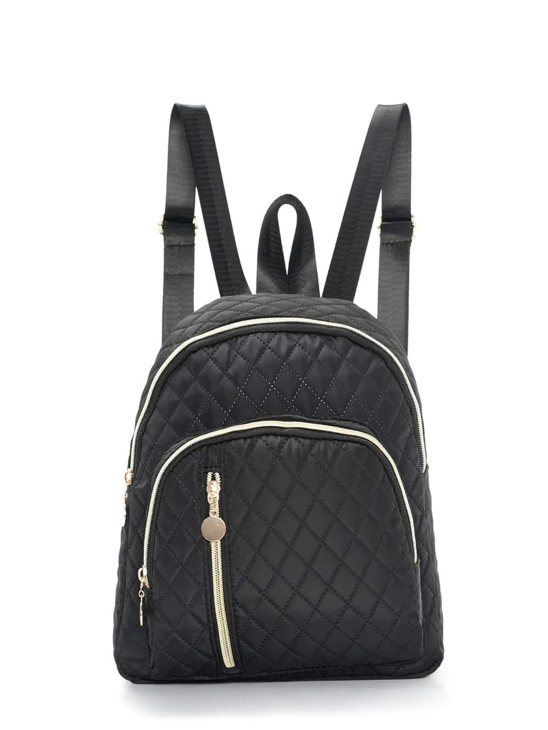 Quilted Pattern Classic Backpack