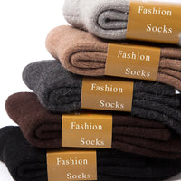 2024 New Winter Super Thicker Warm Socks Wool Male Men Women Socks Solid Socks Merino Wool Socks Against Cold Snow Terry Socks