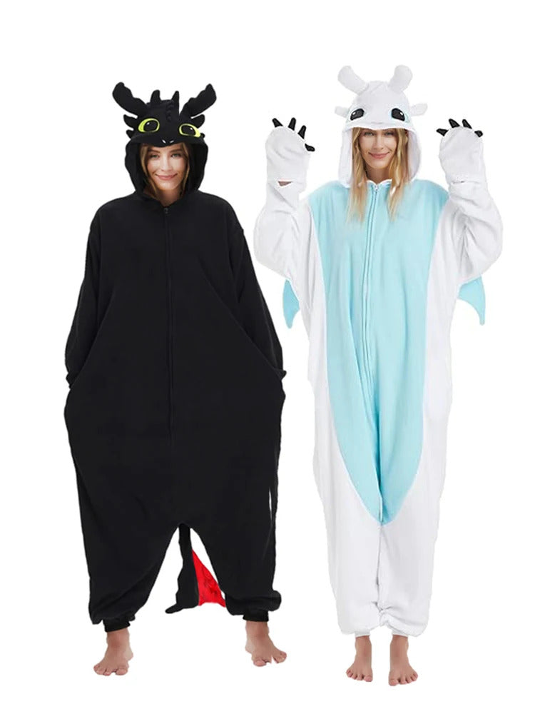 Adult Animal Kigurumi Holy cow Wool One Piece Pajamas Makeup Party Cartoon Costume Halloween Party Cosplay One Piece Pajama