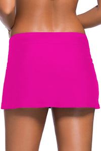 Plus Size Rosy Skirted Swim Bikini Bottom