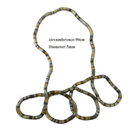 5mm 90cm Iron Flexible Twisted Jewelry Bendable Snake Necklace 12 Colors Available