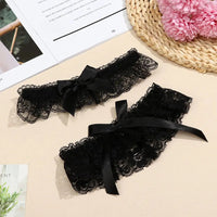 Sexy Fashion Lingerie Wedding Garter Belt Bride Cosplay Party Accessories Bowknot Lace Elastic Leg Ring