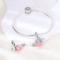 Silver Plated Cats Firefly Crosses Owls Dreamcatchers Charms Fit Original Pandora Beads Pendent Dangle Bracelet Woman Jewelry