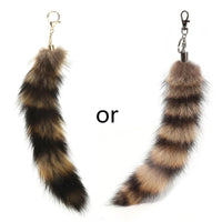 for Key Ring Raccoon Coat Tails Chain Keychain Keyring Gift New Tails Key Ring Chain Creative Rings for Men