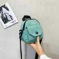 2022 Mini Women Messenger Bags Casual Canvas Shopper Shoulder Bags Women Handbags Crossbody Small Shoulder Bags for Women