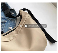 Nylon Hobos Crossbody Bags Solid Casual Zipper Women's Bags 2024 Fashion High Capacity Solid Color Single Shoulder Totes Bag