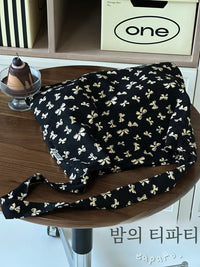 Floral Casual Canvas Bag Large Capaci Bag Women Japan fashion Ins Sle Lightweight Messenger Bag Student Commuter Shoulder...