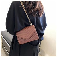 Single Shoulder Retro Fashionable Small Square Bag Crossbody Handbag