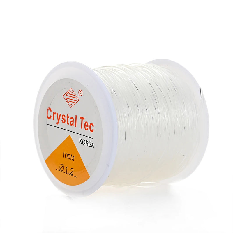 iYOE 0.5-1.5mm Elastic Cord String Transparent Elastic Thread For Jewelry Making Diy Bracelet Necklace Beaded Accessories