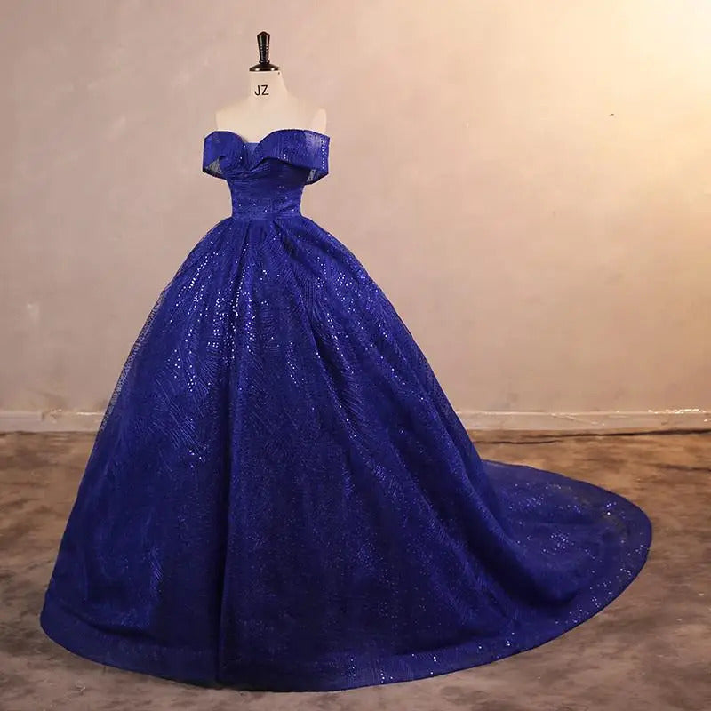 Sequin Party Dresses Luxury 15 Quinceanera Dresses 2024 Elegant Off Shoulder Ball Gown 15 year old Dress For Girls customized