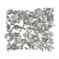 100/300pcs Tibetan Silver Mixed Pendant Animals Charms Beads for Jewelry Making Bracelet Earrings Necklace DIY Craft Art Charms