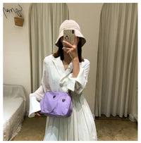 New Simple Small Crossbody Female Armpit Bags Solid Color Shoulder Bags Casual Bags Slanting Women's Bags Mother's Bags