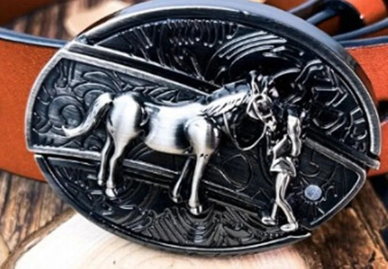 Fashionable and popular retro multi-functional animal belt buckle clothing accessories