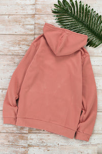 Pink Zip-up Hoodie Jacket